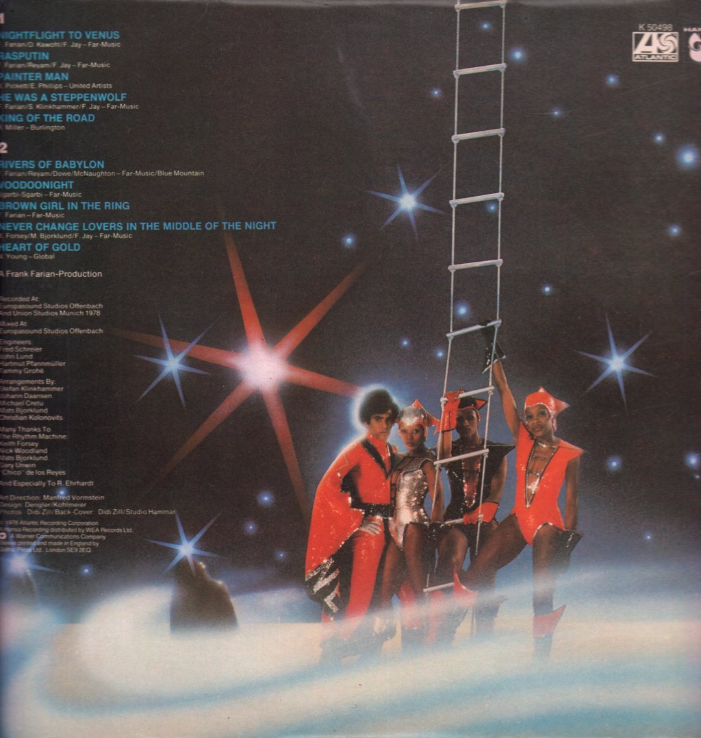 Boney M - Nightflight To Venus - Lp