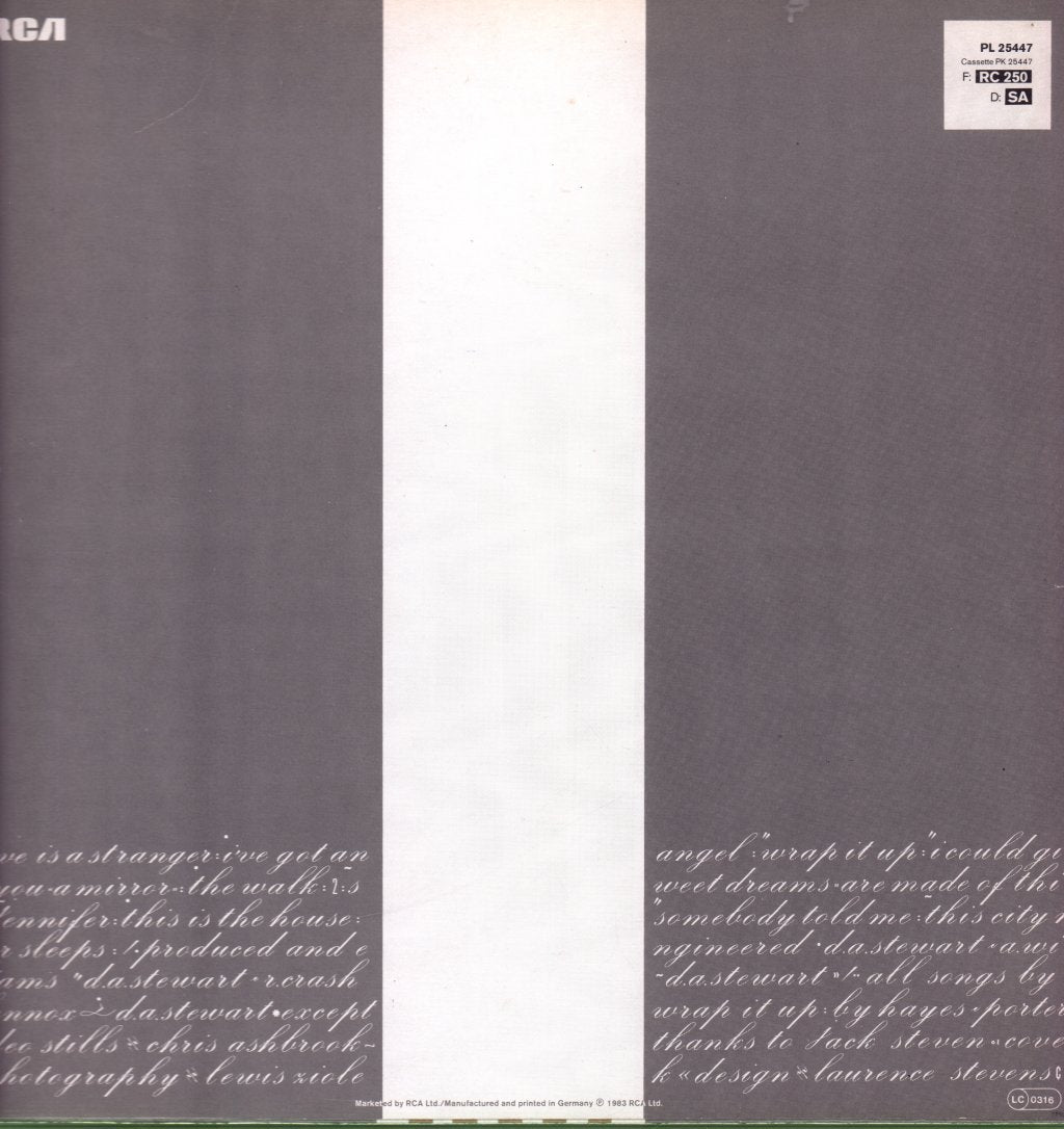 Eurythmics - Sweet Dreams (Are Made Of This) - Lp