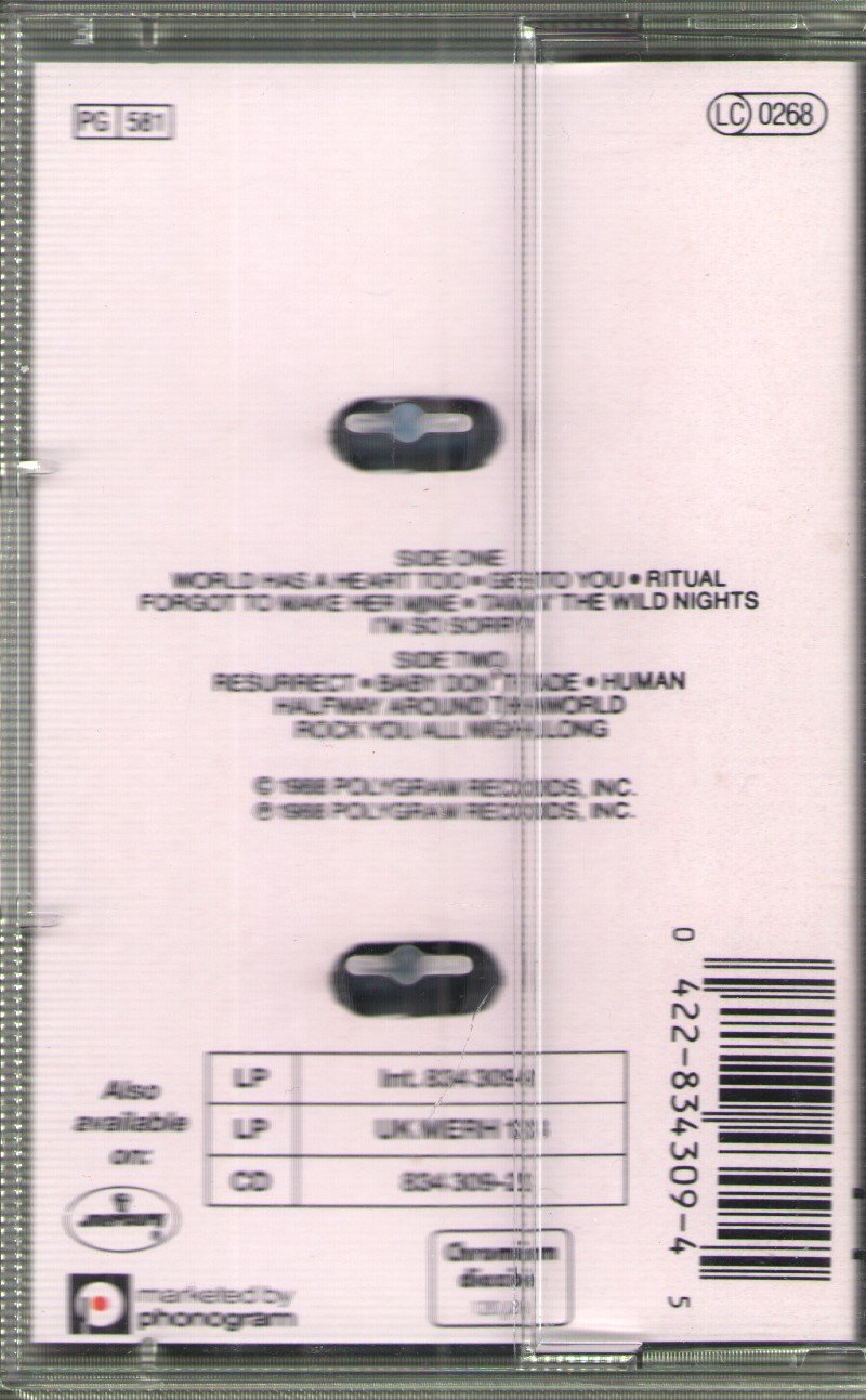 Dan Reed Network - Dan Reed Network - Cassette