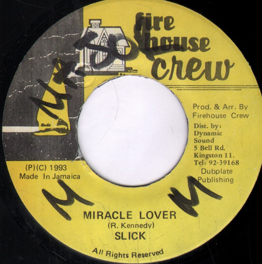 Sugar Slick - Miracle Lover - 7 Inch