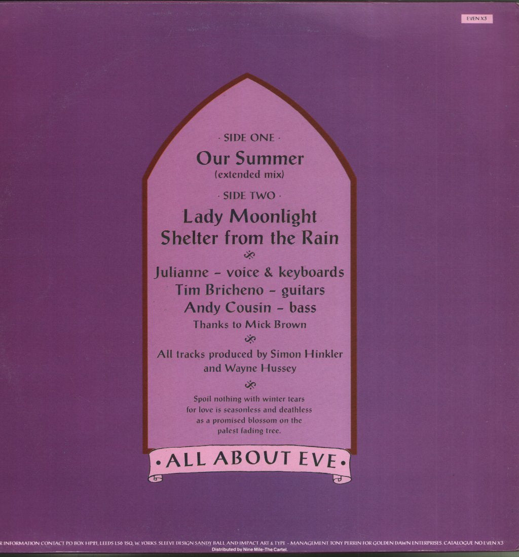 All About Eve - Our Summer - 12 Inch
