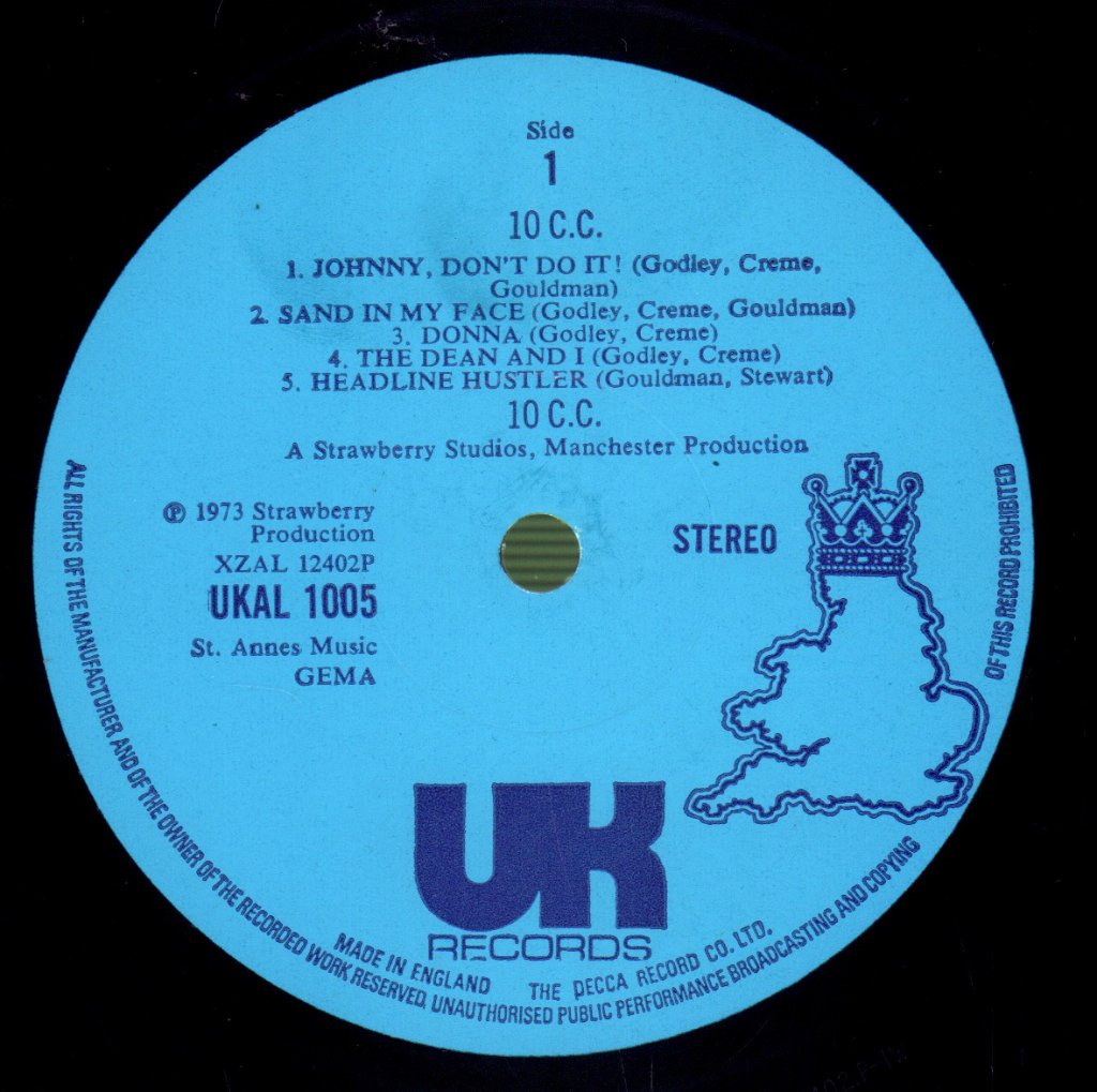 10cc - 10cc - Lp