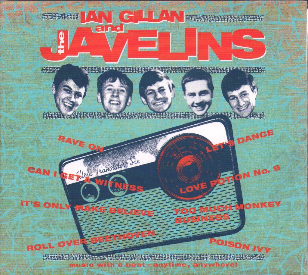 Ian Gillan & The Javelins - Raving With Ian Gillan & The Javelins - Cd