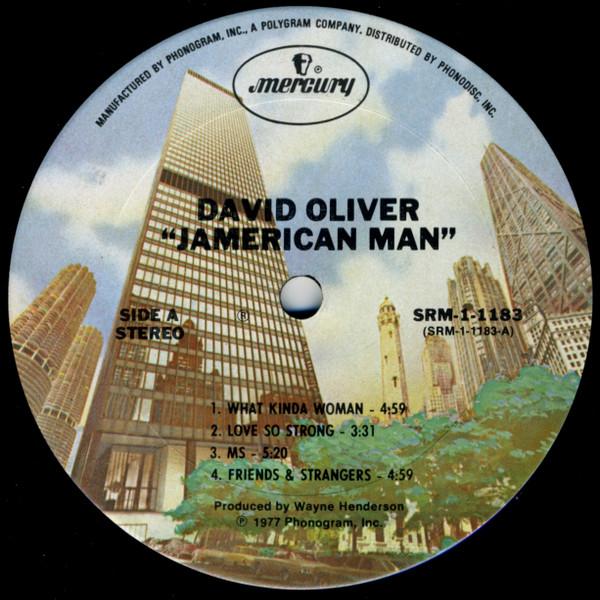 David Oliver - Jamerican Man - Lp