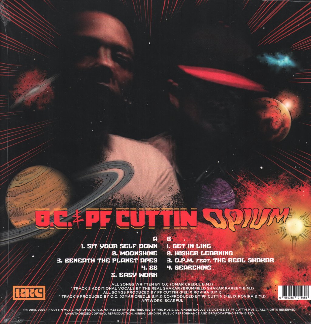 O.C. & PF Cuttin - Opium - Lp