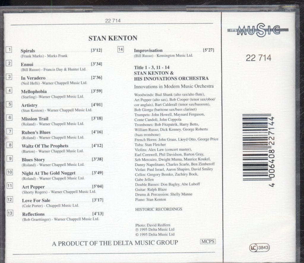 Stan Kenton - Stan Kenton - Cd