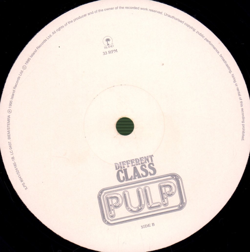 Pulp - Different Class - Lp