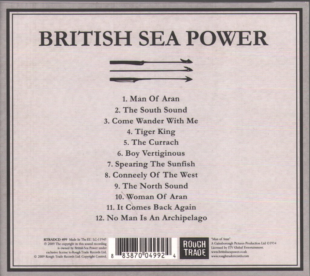 British Sea Power - Man of Aran - Cd