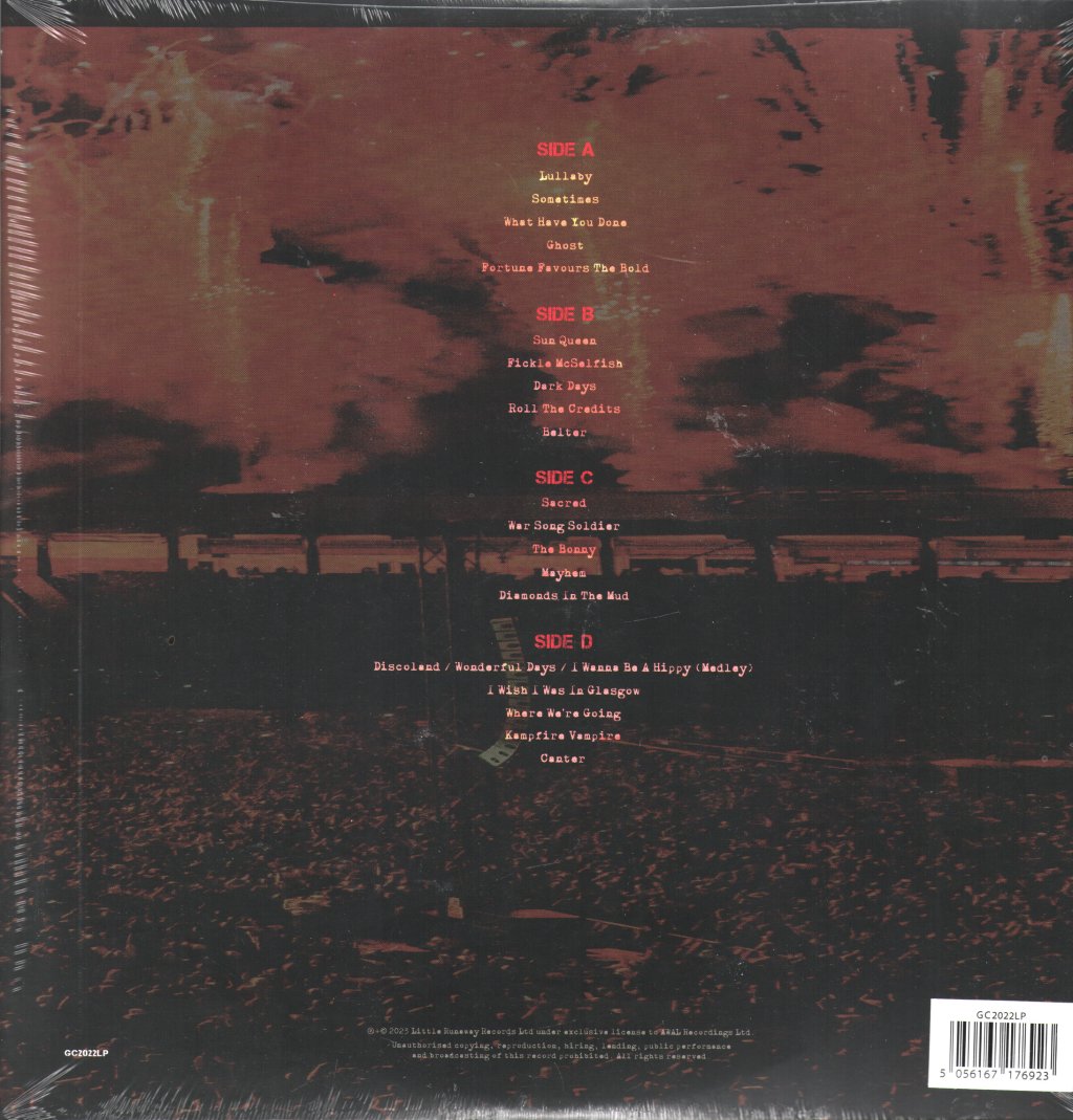 Gerry Cinnamon - Live At Hampden Park - Double Lp
