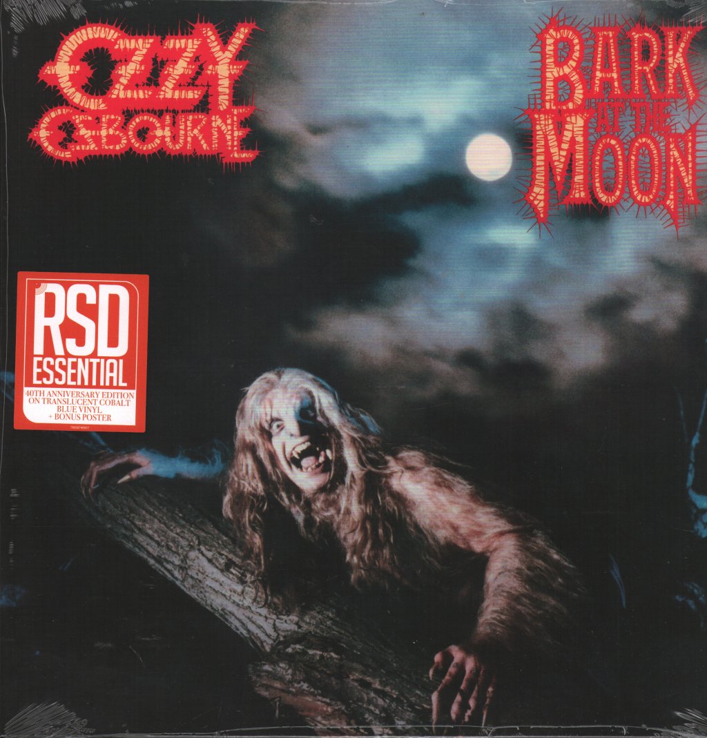 Ozzy Osbourne „Bark At The Moon“ Rückenaufnäher – Aus Baumwolle, Für Jacken & Taschen