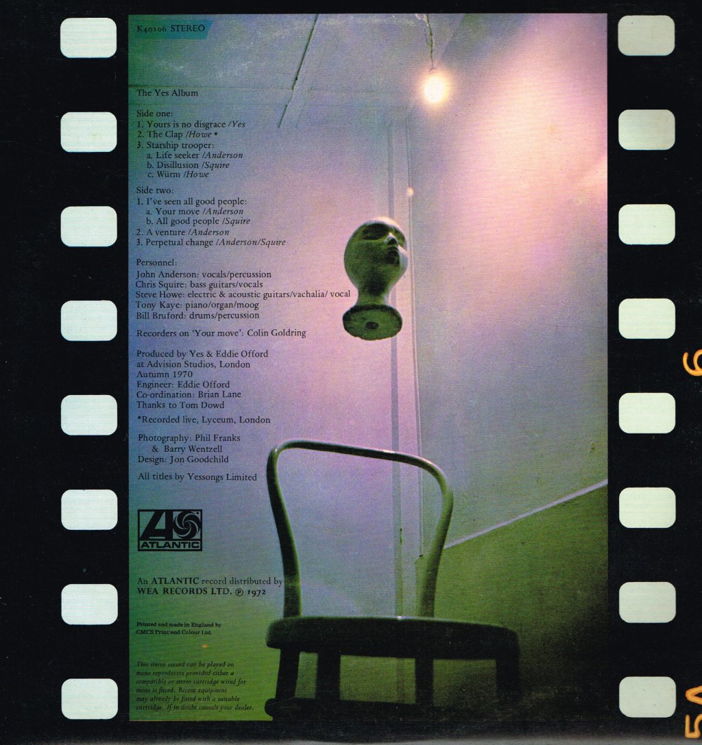 Yes - Yes Album - Lp