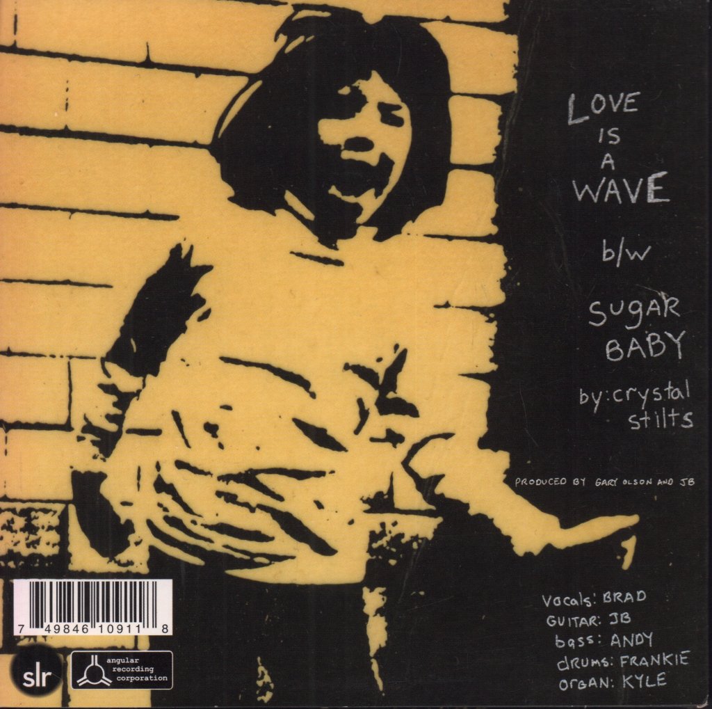 Crystal Stilts - Love Is A Wave - 7 Inch