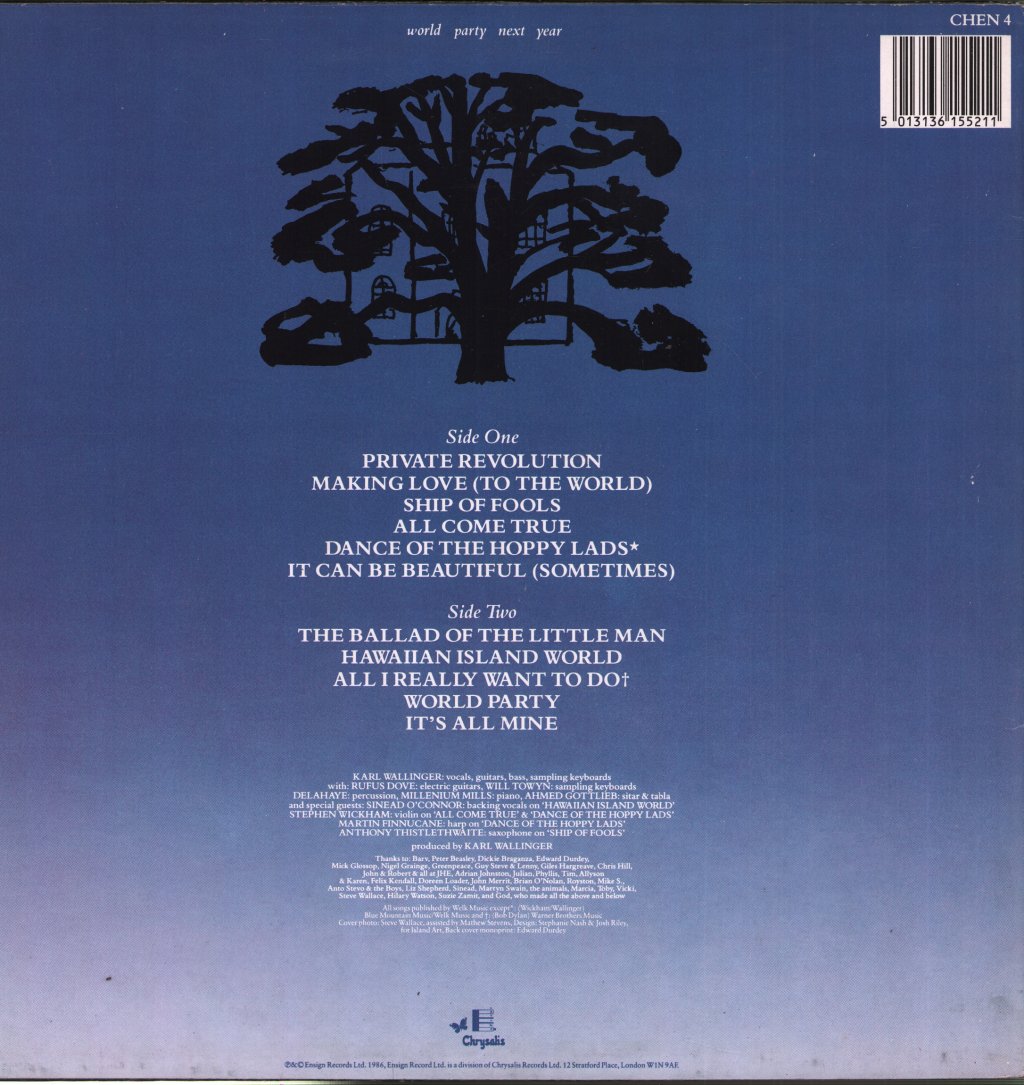 World Party - Private Revolution - Lp