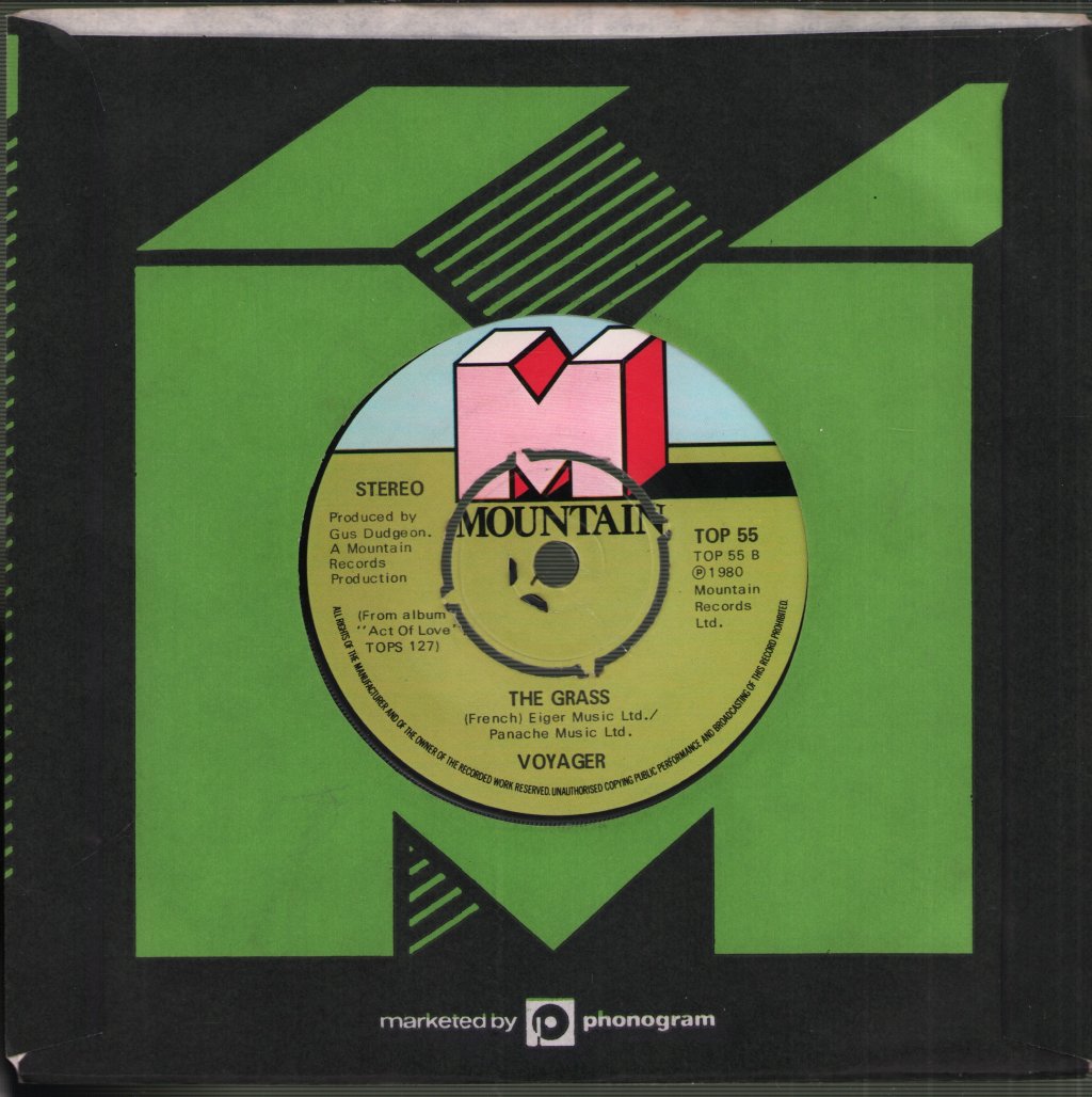 Voyager(80'S Band) - Cling To Me - 7 Inch
