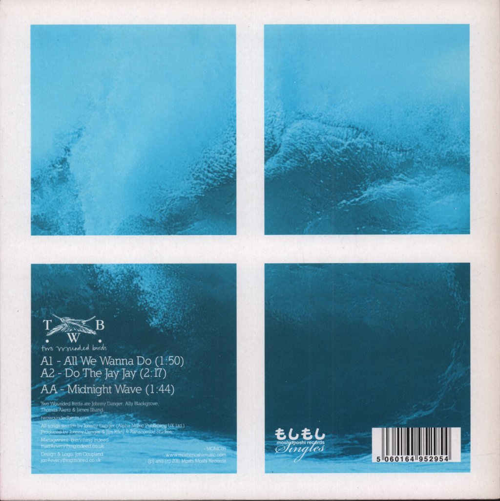 Two Wounded Birds - Midnight Wave - 7 Inch