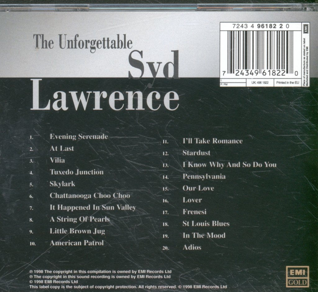 Syd Lawrence - Unforgettable - Cd