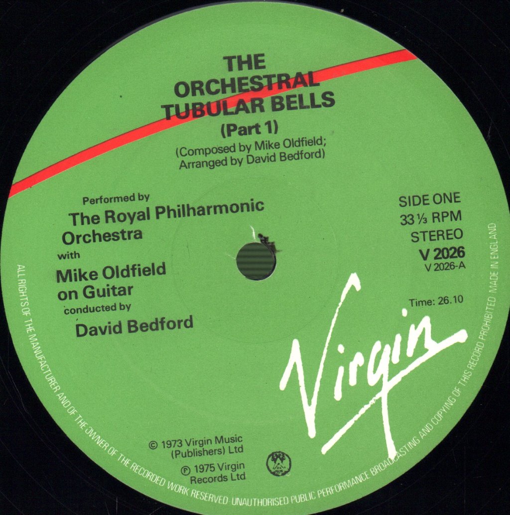 Royal Philharmonic Orchestra With Mike Oldfield - Orchestral Tubular Bells - Lp