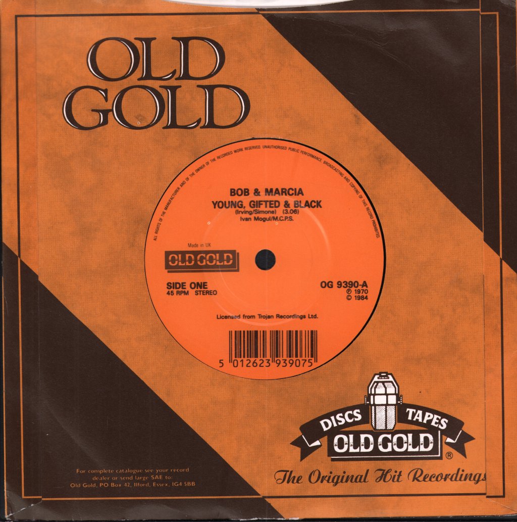 Bob And Marcia - Young, Gifted And Black / Pied Piper - 7 Inch