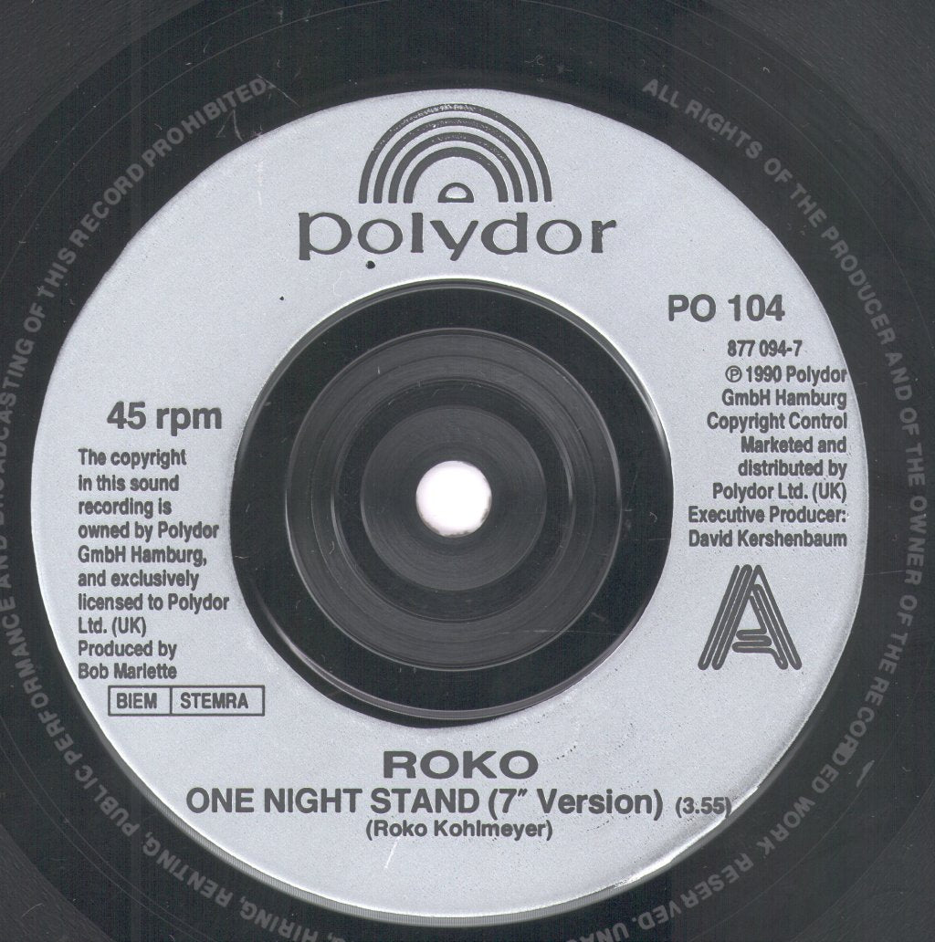 Roko - One Night Stand - 7 Inch