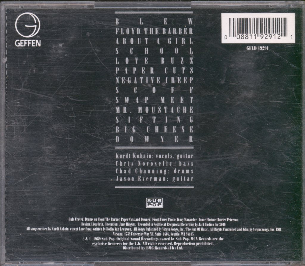 Nirvana - Bleach - Cd