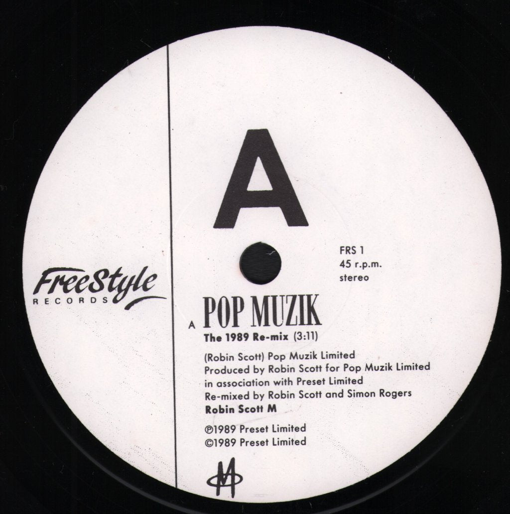 M - Pop Muzik - 7 Inch