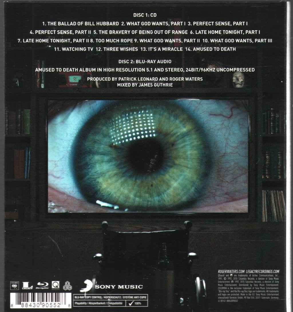 Roger Waters - Amused To Death - CD/Blu-ray
