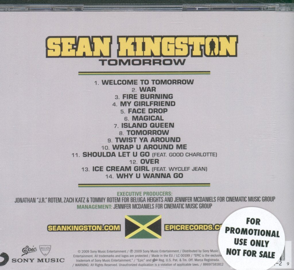 Sean Kingston - Tomorrow - Cd