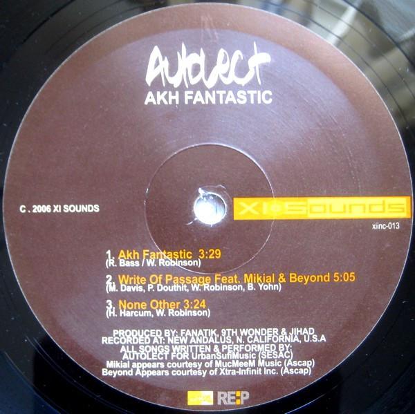 Autolect - Akh Fantastic - 12 Inch