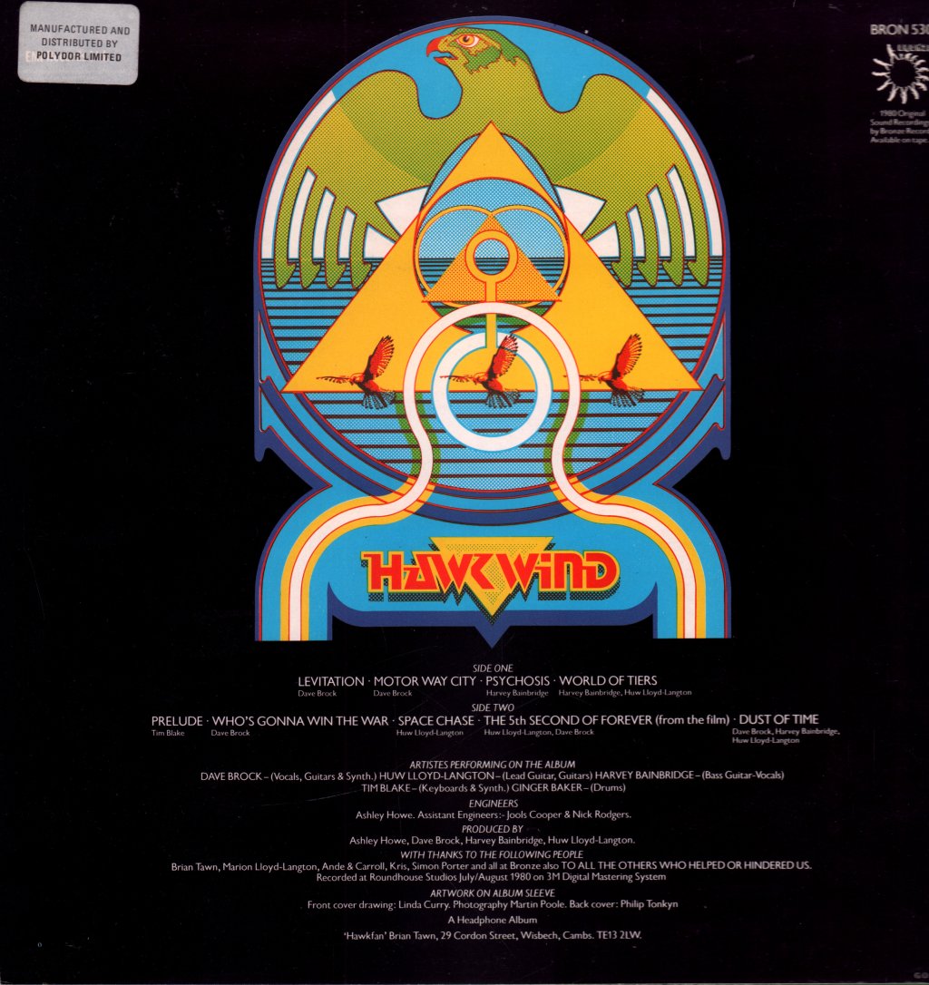 Hawkwind - Levitation - Lp