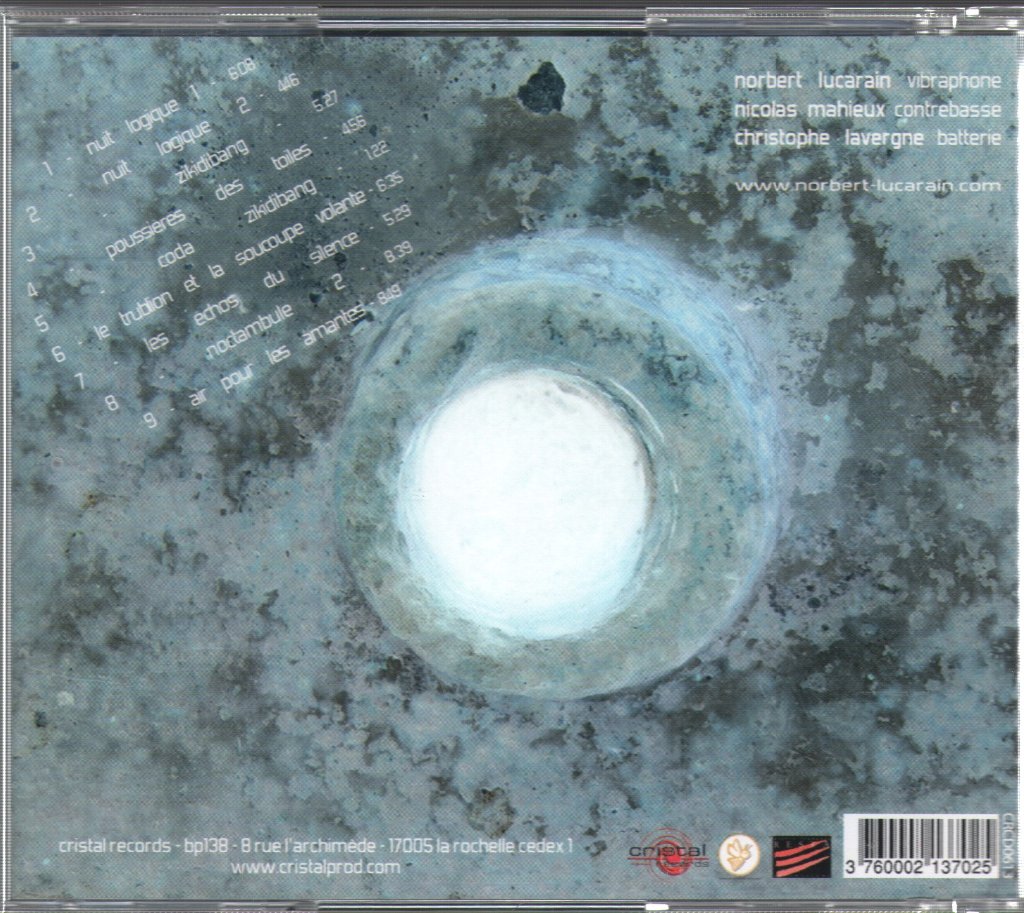 Norbert Lucarain Trio - Nuits Logiques - Cd