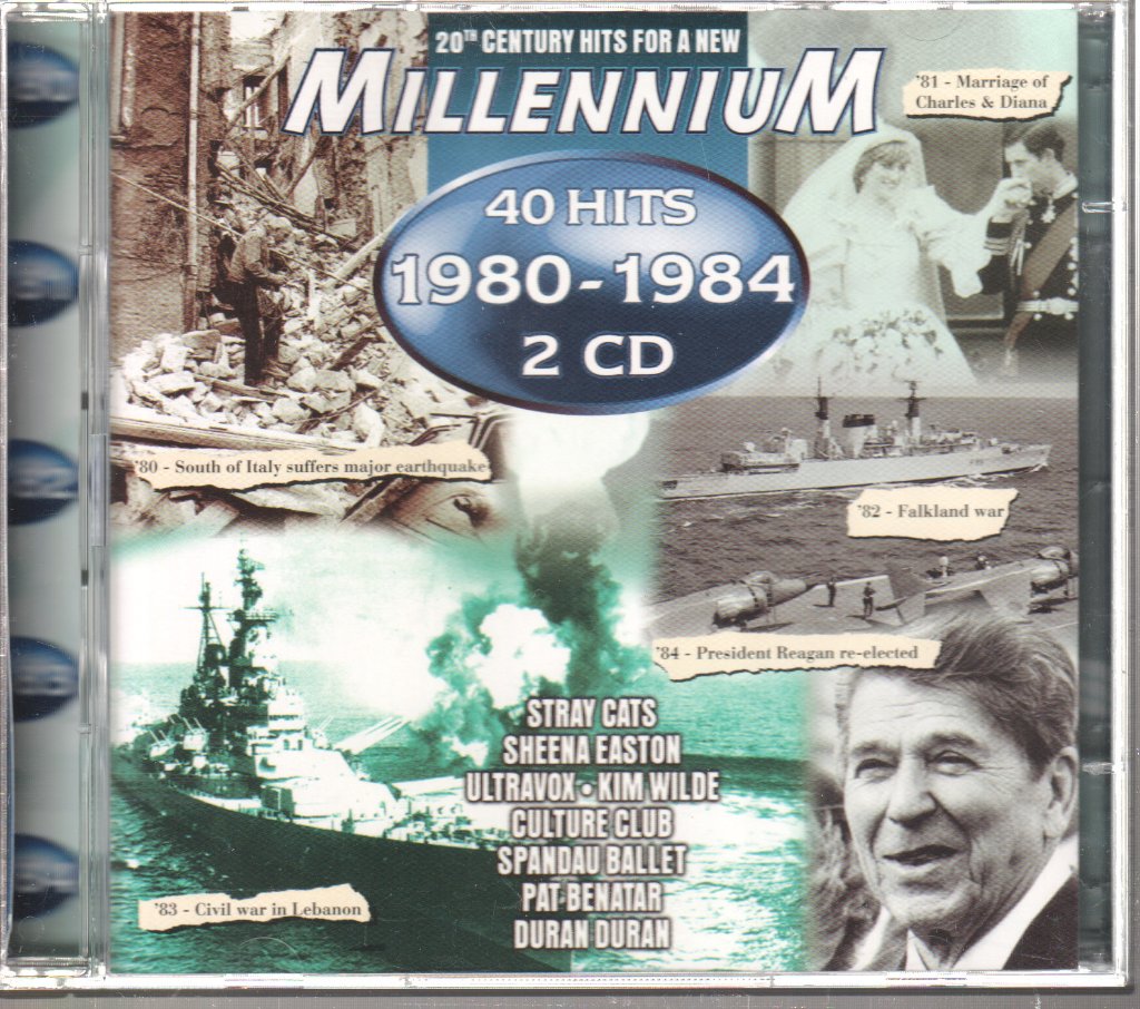 Various - 40 Hits 1980-1984 - Double Cd