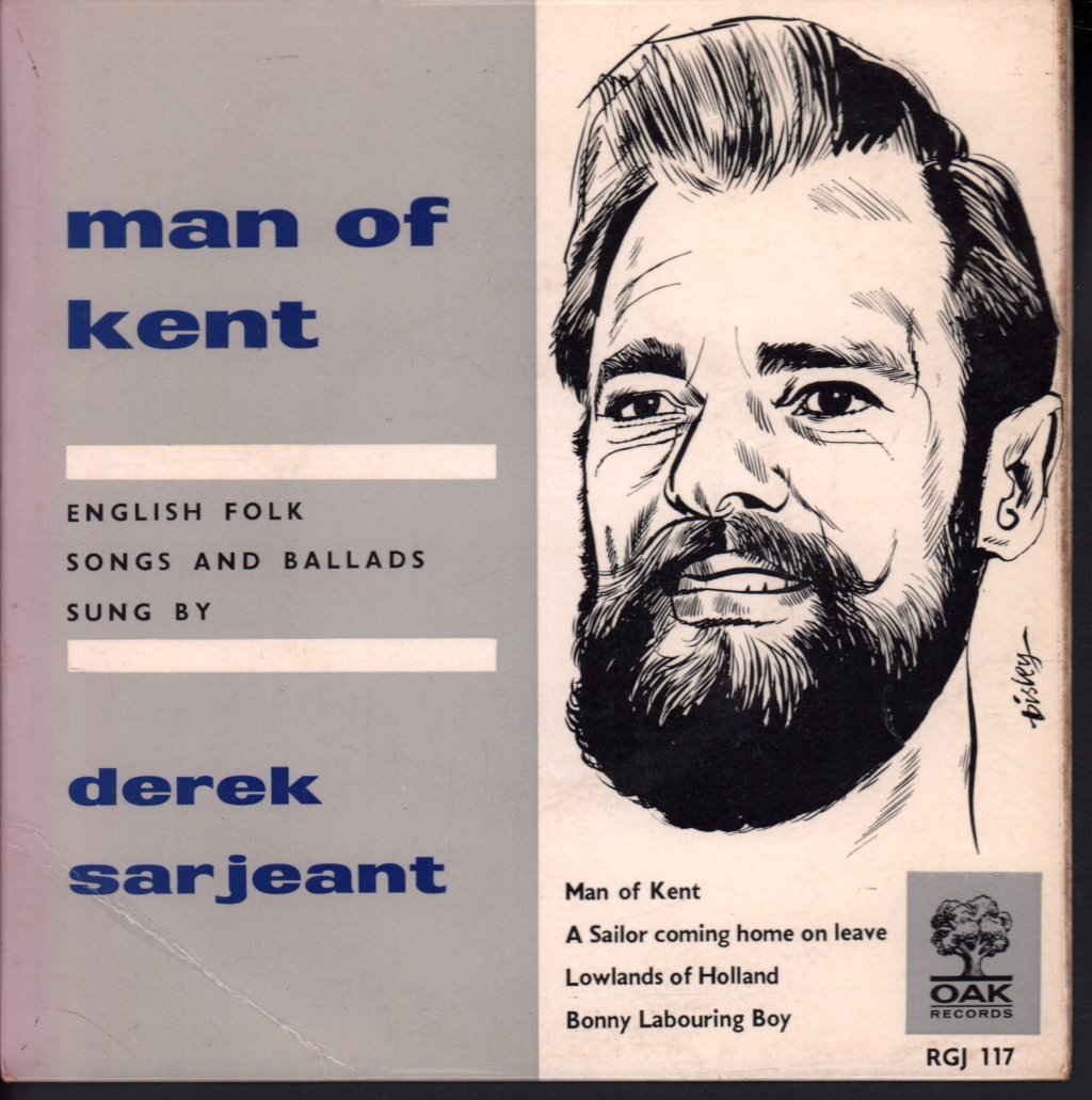 Derek Sarjeant - Man Of Kent - 7 Inch