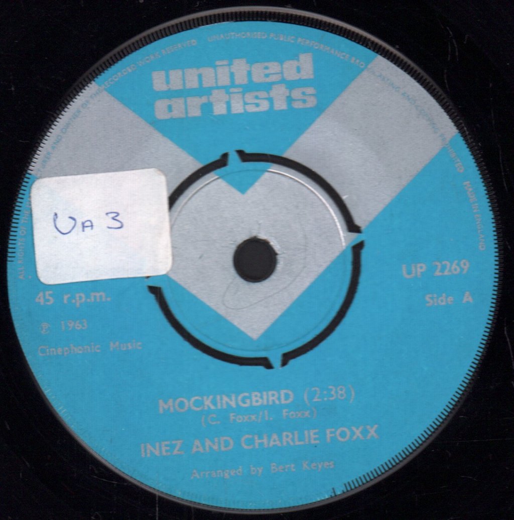 Inez And Charlie Foxx - Mockingbird - 7 Inch