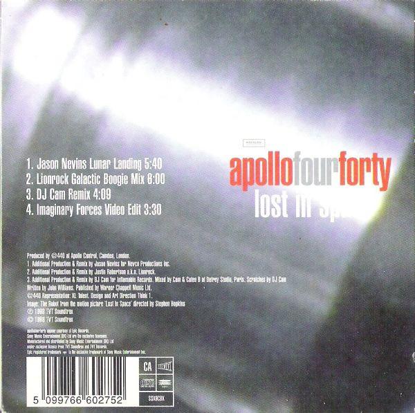 Apollo 440 - Lost In Space - Cd