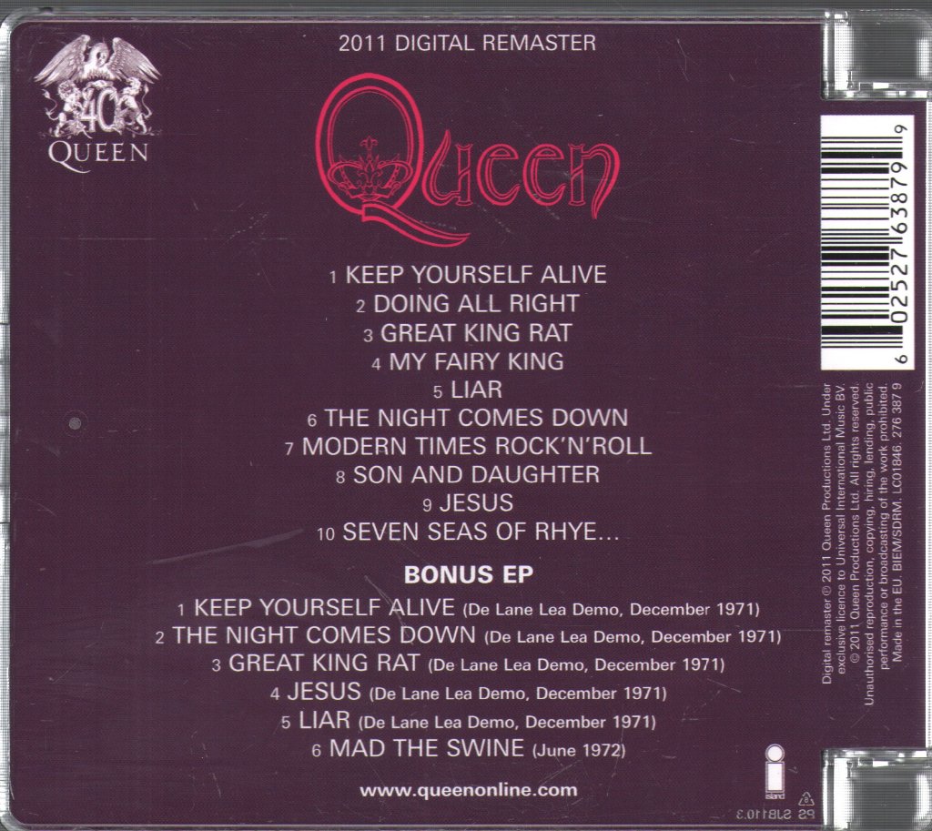 Queen - Queen - Cd