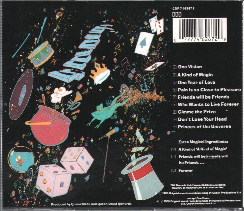 Queen - A Kind Of Magic - Cd