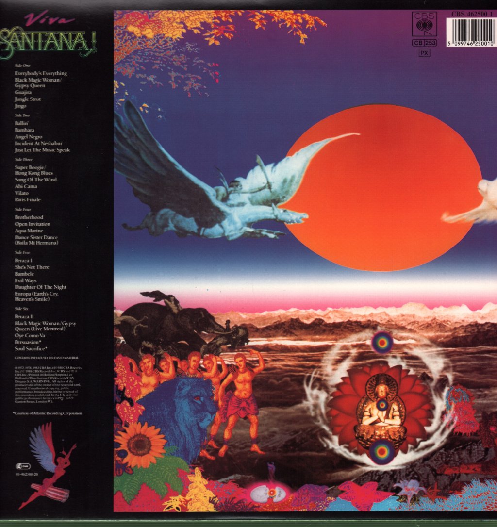 Santana - Viva Santana! - Triple Lp