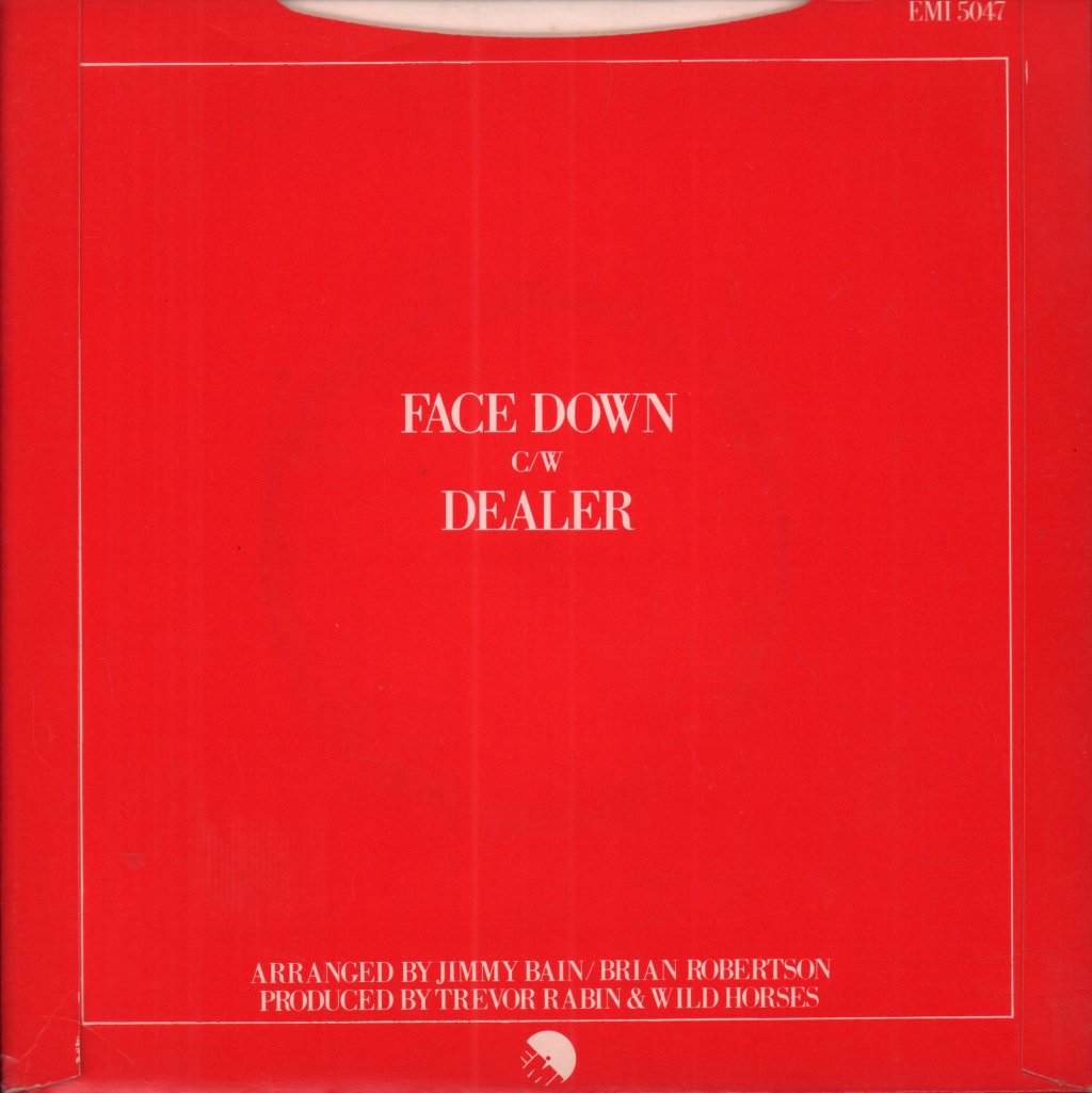 Wild Horses - Face Down - 7 Inch