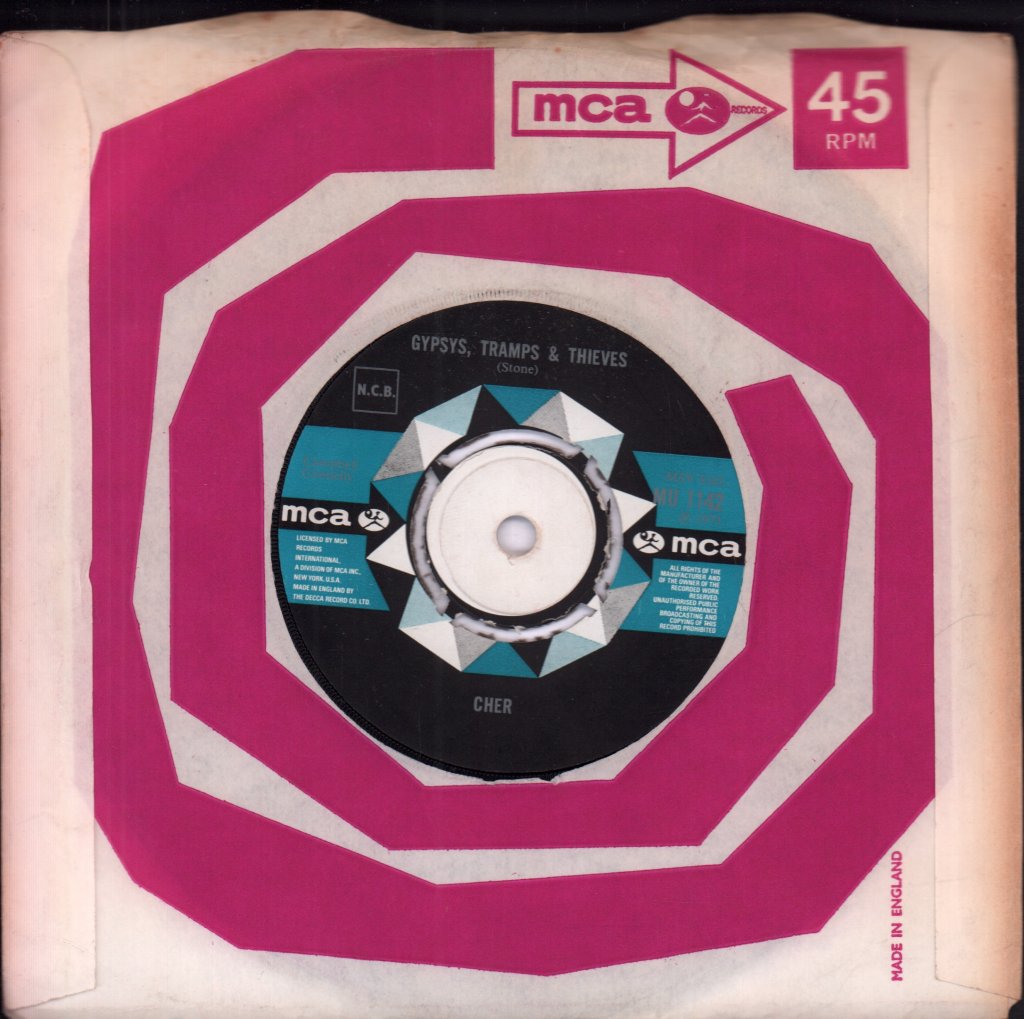 Cher - Gypsys Tramps And Thieves - 7 Inch