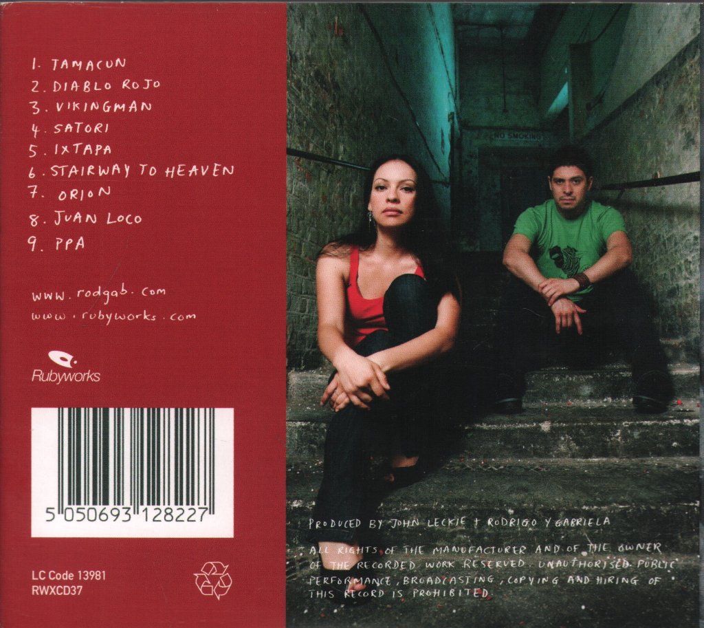 Rodrigo Y Gabriela - Rodrigo Y Gabriela - Cd