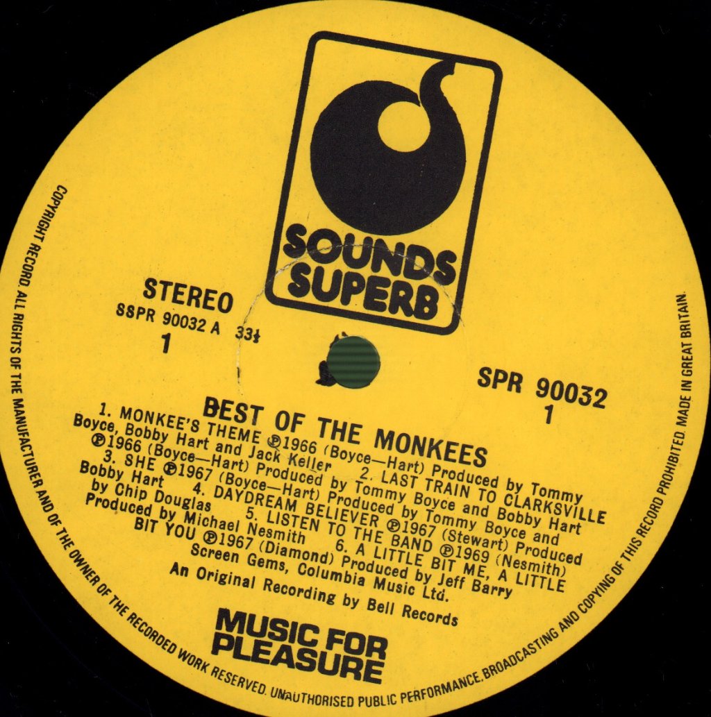 Monkees - Best Of - Lp