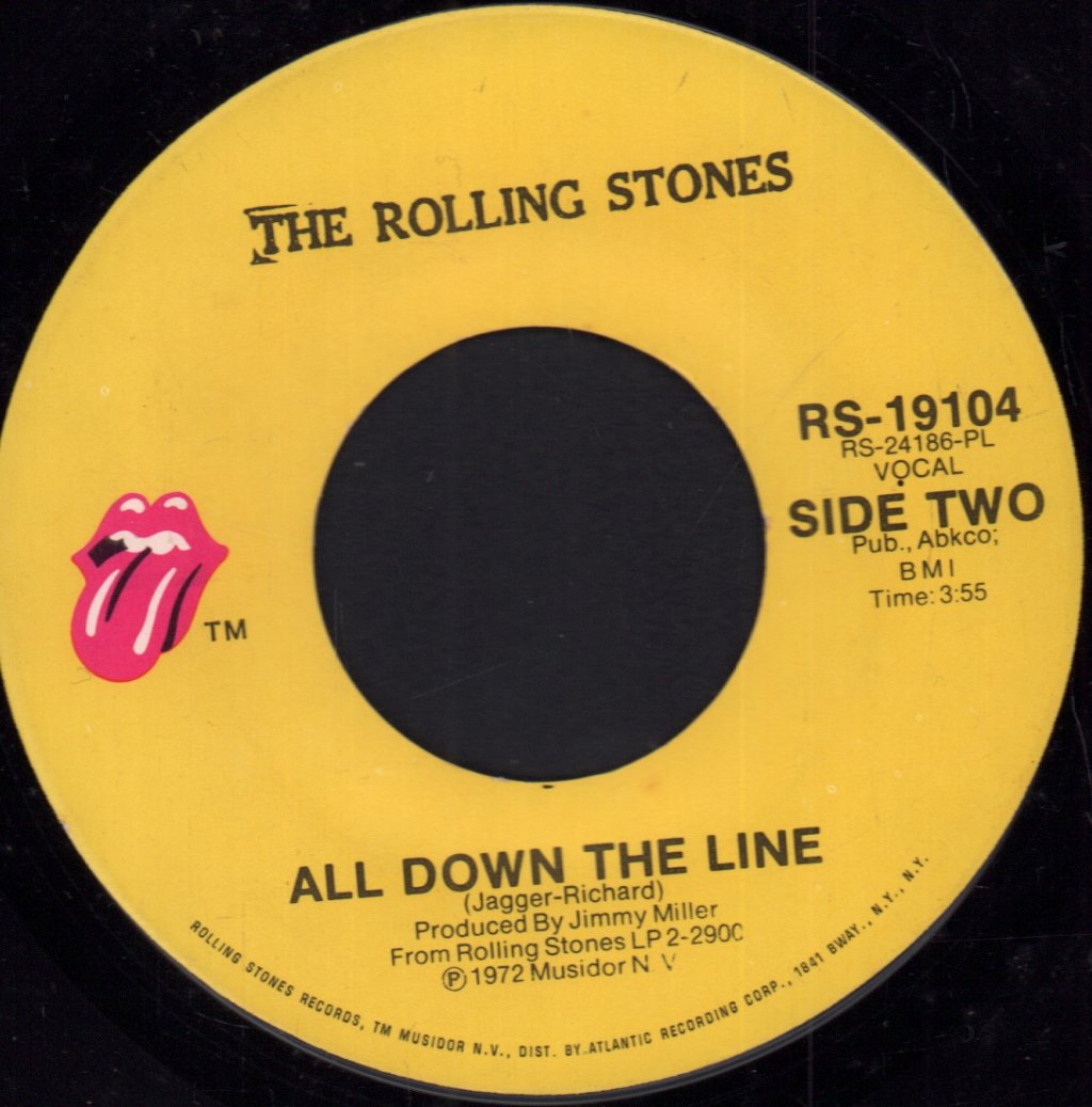 Rolling Stones - Happy - 7 Inch