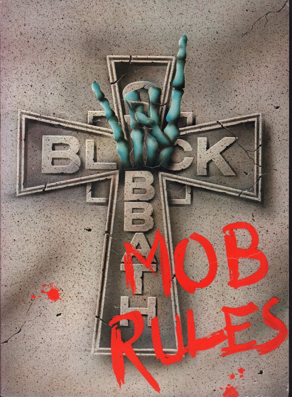 Black Sabbath - Mob Rules - Tour Programme