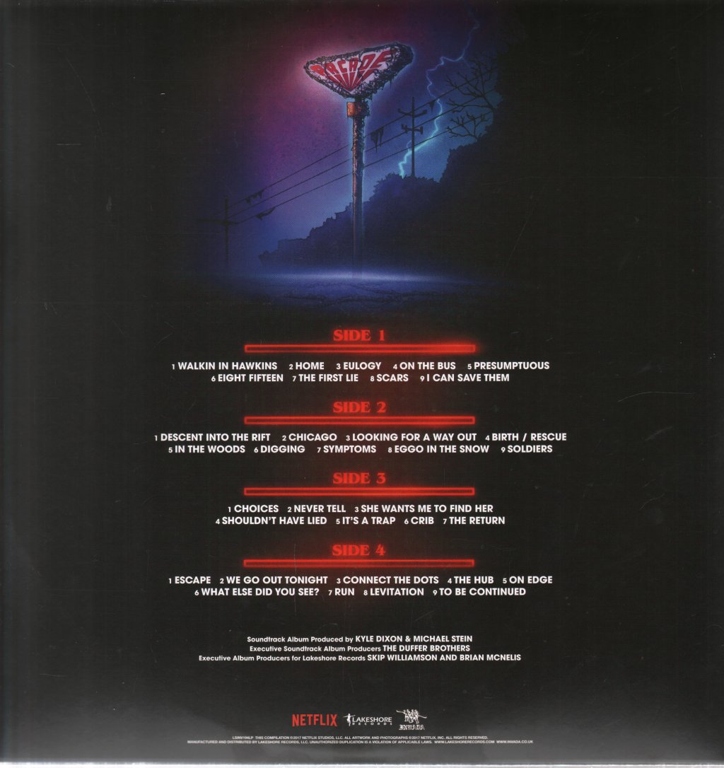 Kyle Dixon And Michael Stein - Stranger Things 2 A Netflix Original Series - Double Lp
