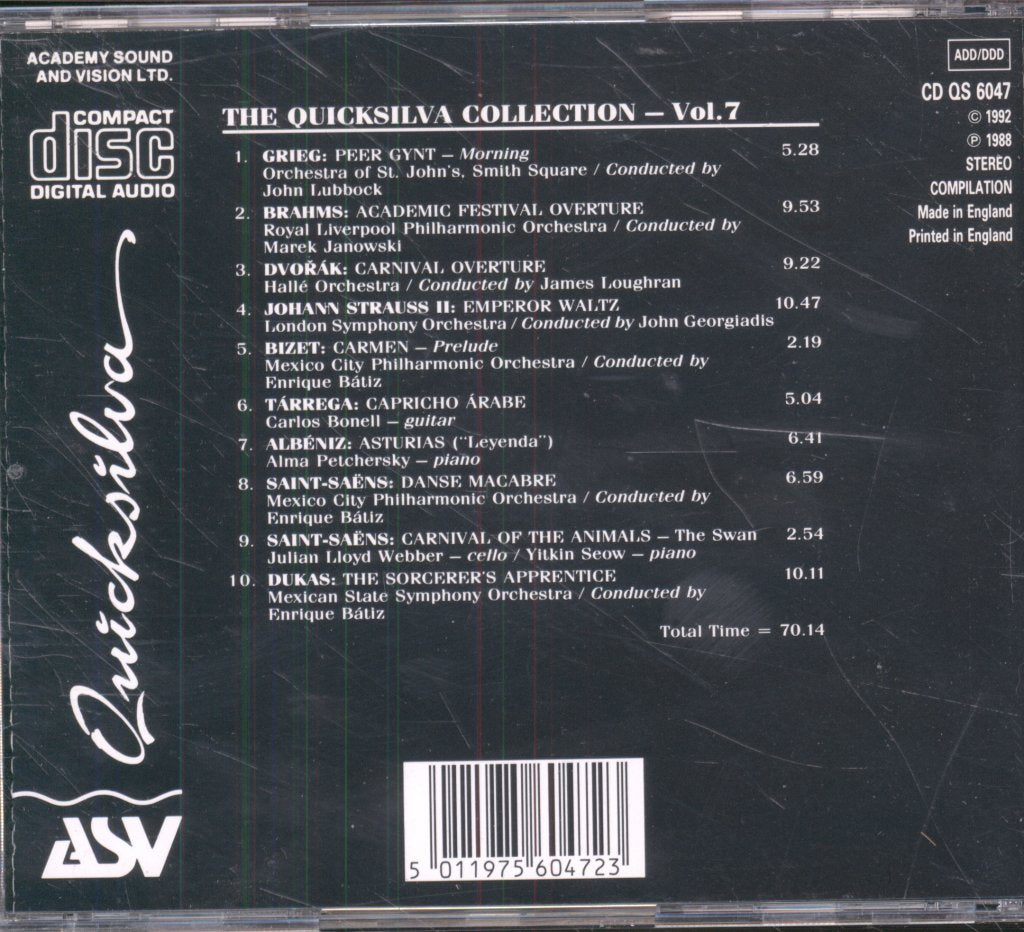 Various Artists - Quicksilva Collection vol 7 - Cd