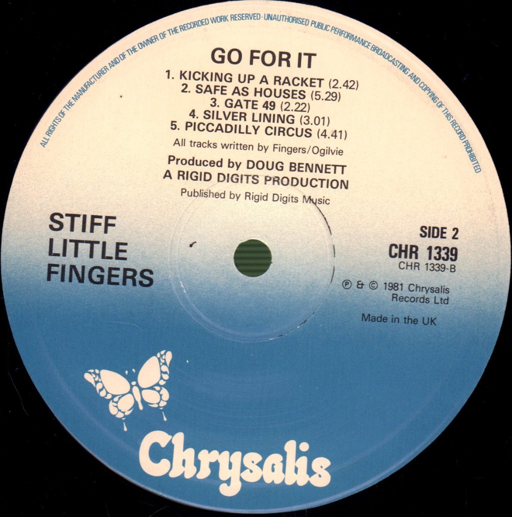 Stiff Little Fingers - Go For It - Lp