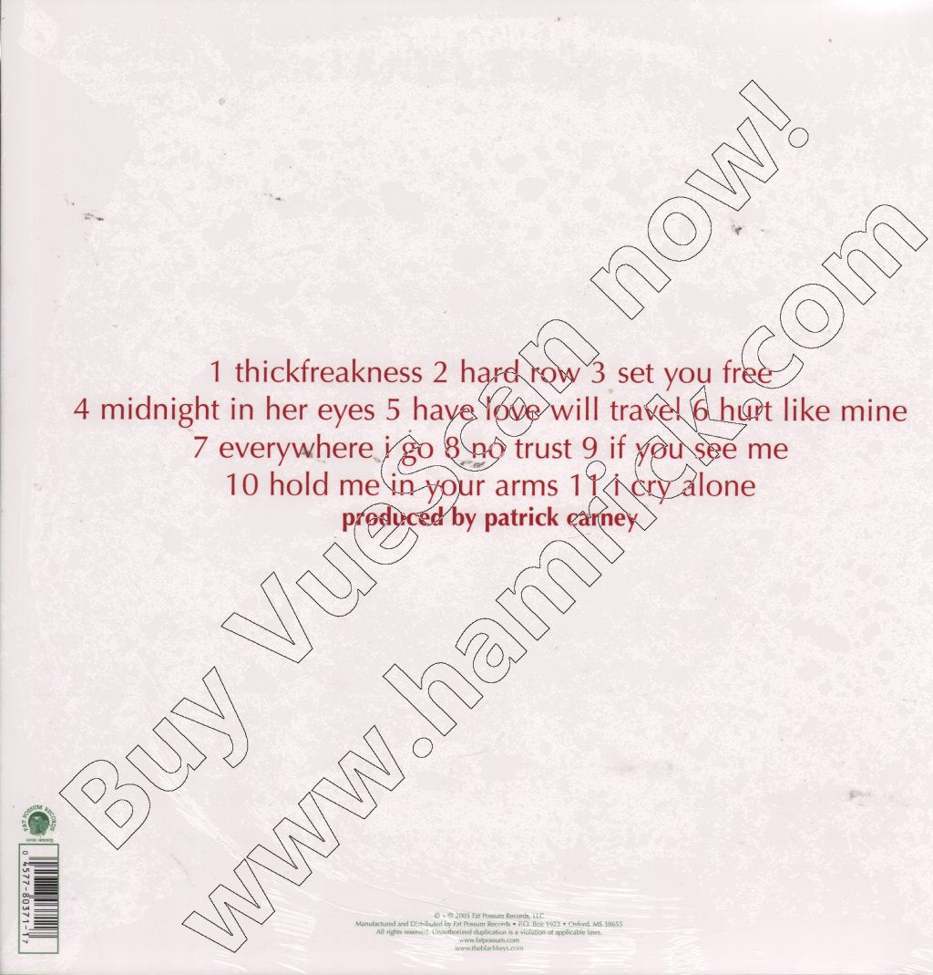 Black Keys - Thickfreakness - Lp