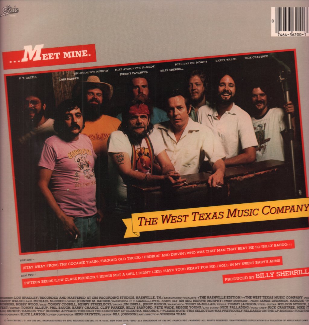 Johnny Paycheck - Everybody's Got A Family - Lp