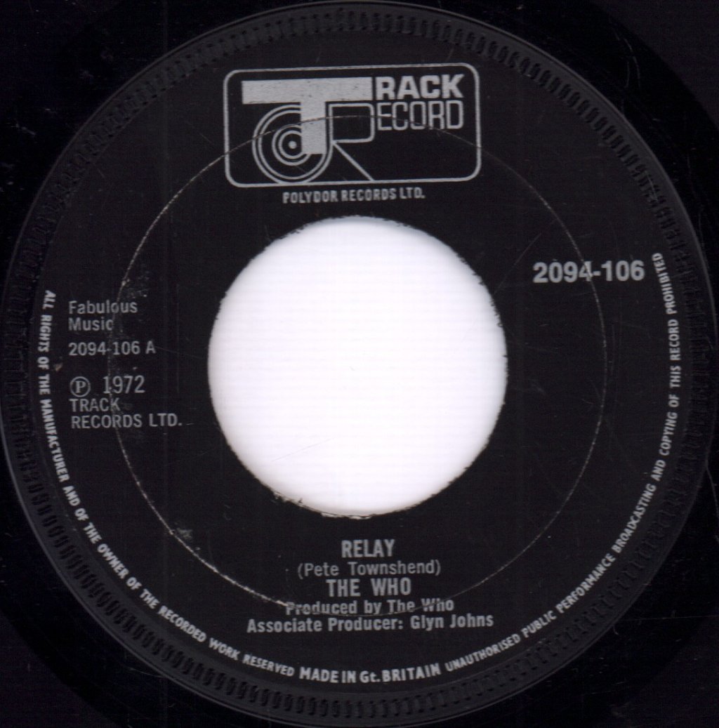 Who - Relay - 7 Inch