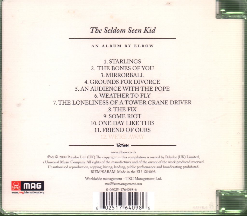 Elbow - Seldom Seen Kid - Cd